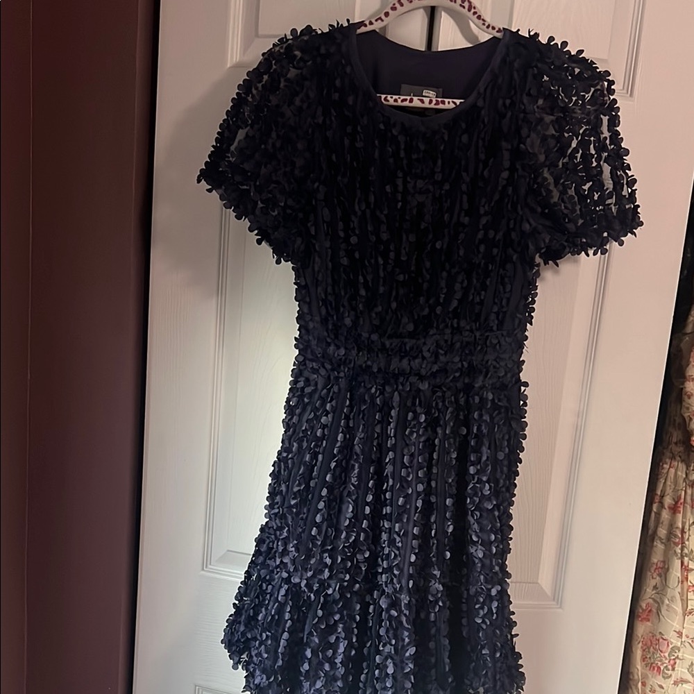 Anthropology Somerset dress in blue size small - Picture 2 of 5